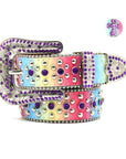 Riveted Rhinestone Belt B4016