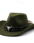 Western Cowboy Felt Hat H8035