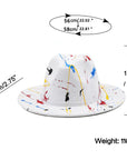 Graffiti Fedora Hat H8044