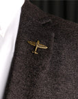 Fashion Aircraft Suit Brooch A1018