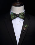 Ducapo Natural Feather Bow Tie T1024