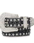 Riveted Rhinestone Belt B4003