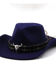 Western Cowboy Felt Hat H8035