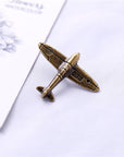 Fashion Aircraft Suit Brooch A1018