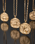 Zodiac Coin Necklace A5020