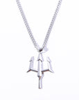 Men Trident Necklace A5023