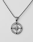 Compass Pendant Necklace A5021