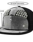 Punk Rhinestone Baseball Cap H7002