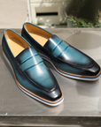 Ducapo Azure Skywalk Loafers