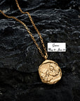 Zodiac Coin Necklace A5020