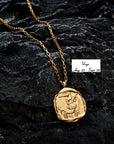 Zodiac Coin Necklace A5020