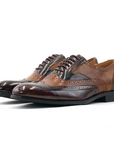 Ducapo Maple Glaze Wingtip Oxfords