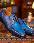 Ducapo Indigo Crest Derby Shoes