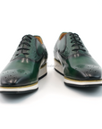 Ducapo Artisan Green Brogue Sneakers