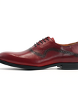 Ducapo Radiant Red Formal Oxfords