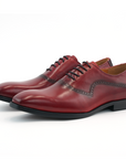 Ducapo Radiant Red Formal Oxfords