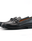 Ducapo Graphite Bit Loafers