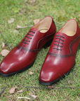 Ducapo Radiant Red Formal Oxfords