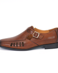 Ducapo Chestnut Buckle Sandals