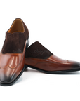 Ducapo Chestnut Elegance Shoes