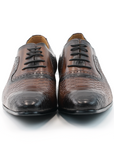 Ducapo Mahogany Scale Oxfords