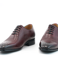 Ducapo Crimson Weave Oxfords