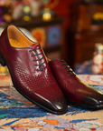 Ducapo Crimson Weave Oxfords