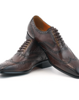 Ducapo Espresso Brogue Shoes