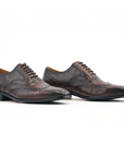 Ducapo Espresso Brogue Shoes