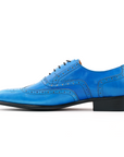 Ducapo Azure Wingtip Shoes