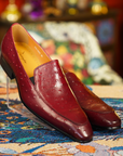 Ducapo Burgundy Luxe Shoes