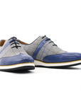 Ducapo Oxford Blue Sneakers