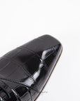 Glossy Embossed Crocodile Oxford D1286