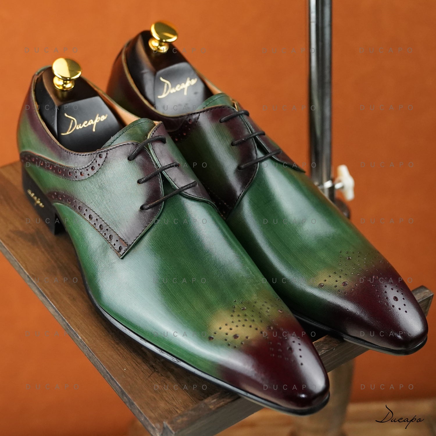 Ducapo Forest Green Formal Shoes D1001 Ducapo Ducapo Forest Green Formal Shoes D1001 Ducapo