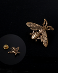 broche de costume d’abeille vintage A1014