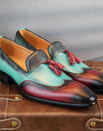 Klassische Loafer mit Farbkontrast von Ducapo
