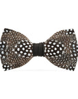 Ducapo Natural Feather Bow Tie T1020