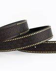 Western Cowboy Turquoise Leather Belt B5013