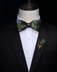 Ducapo Natural Feather Bow Tie T1024