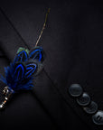 Italy Handmade Feather Bow Tie T1033