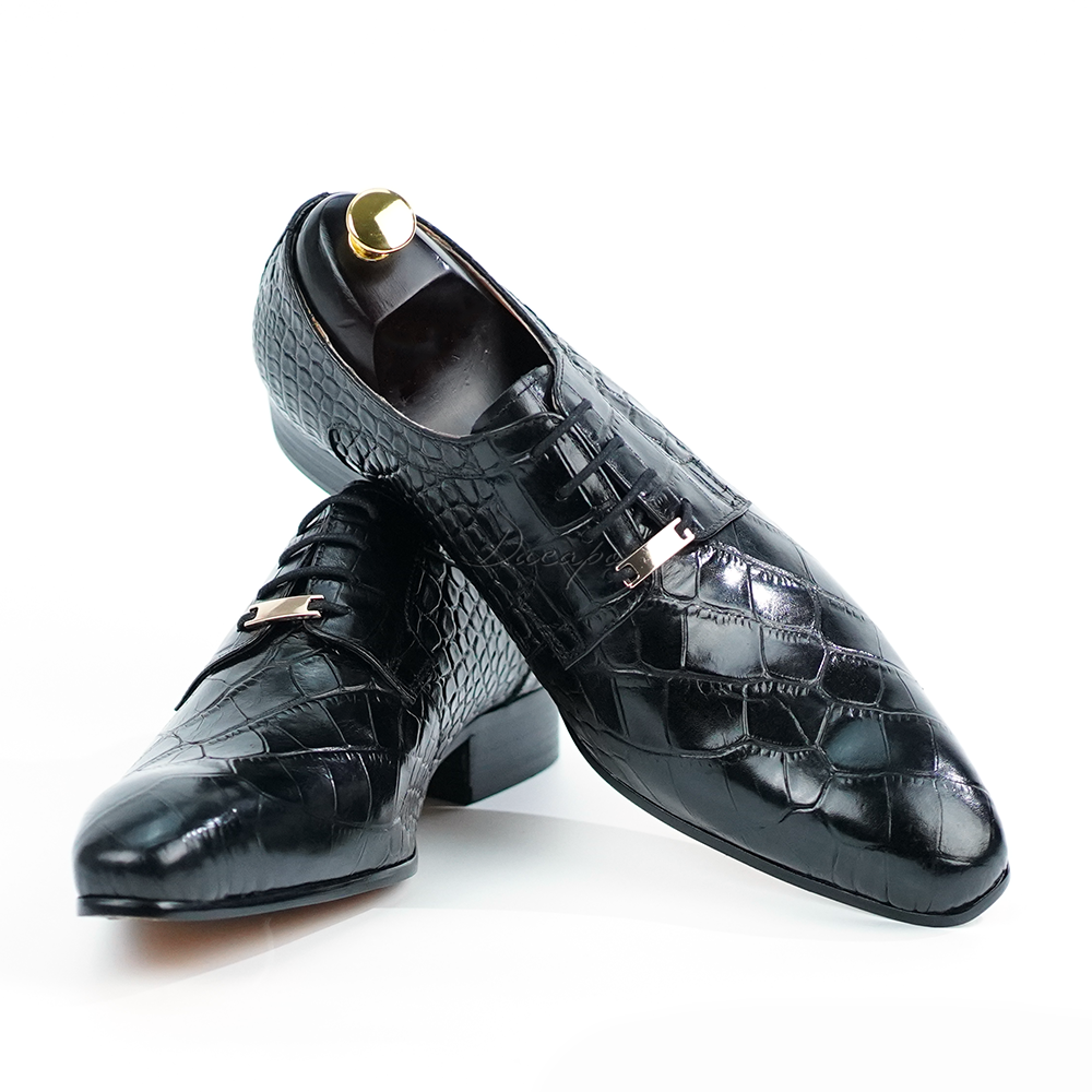 Ducapo-Schuhe mit Tintenstruktur